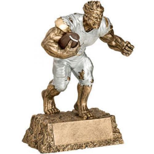 CATMR-725 AwardJunkies Resin Trophy Monster Football Resin